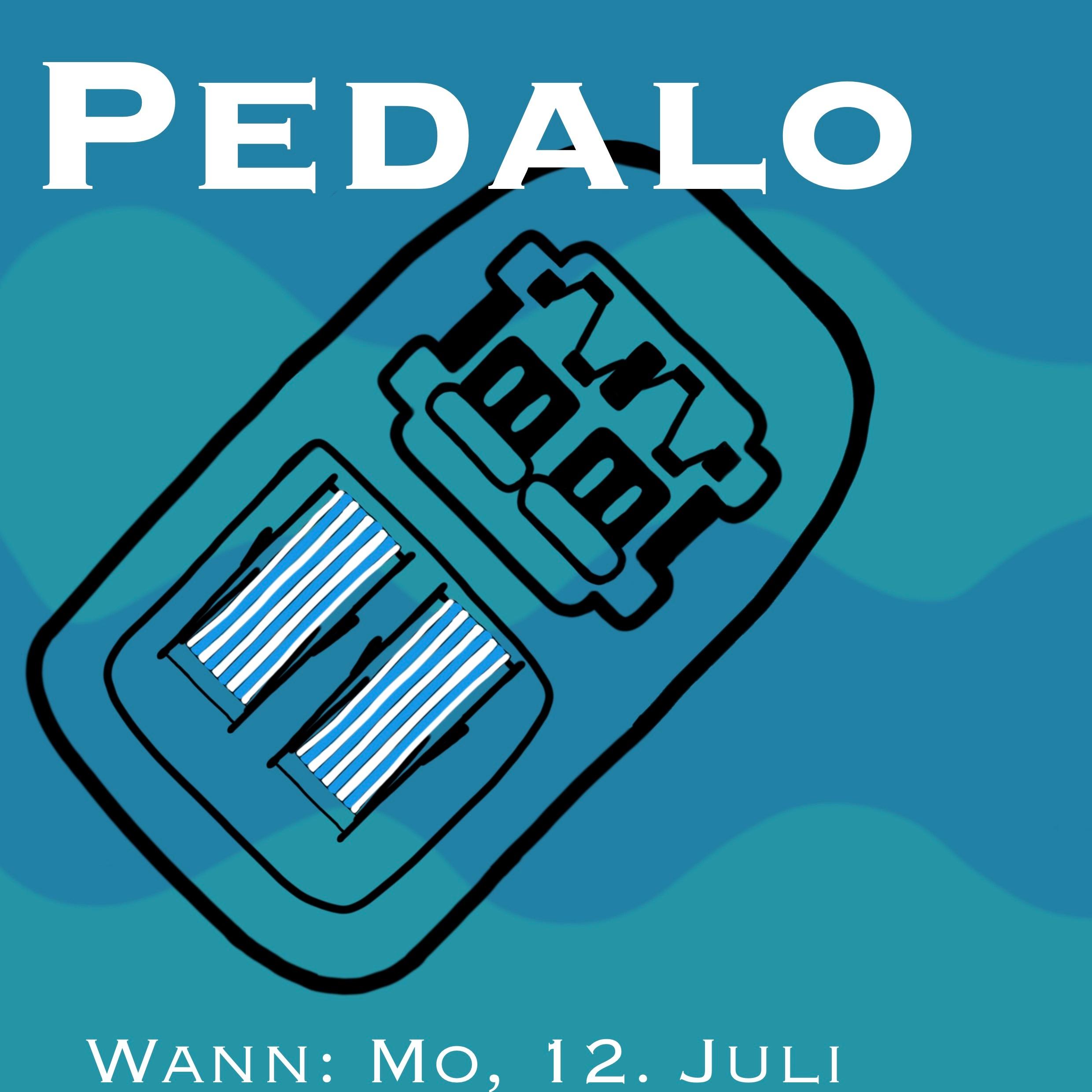 Pedalo Fahren