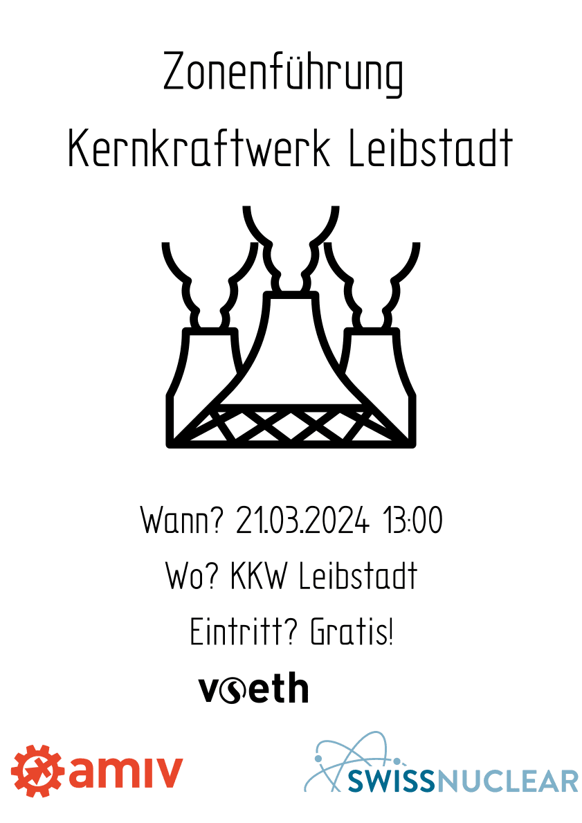 Exclusive Tour at Nuclear Power Plant Leibstadt