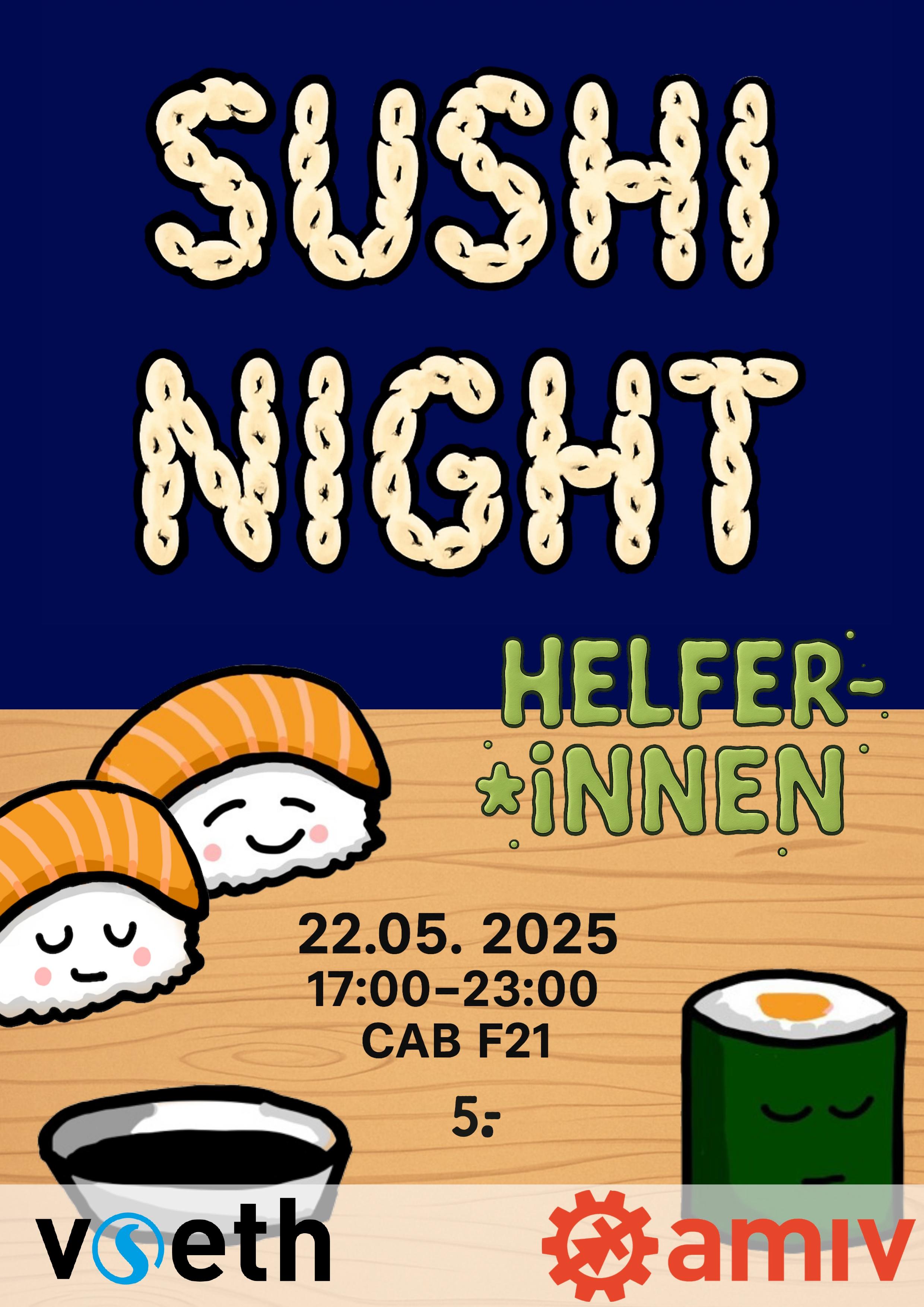 Sushi Night Helfer