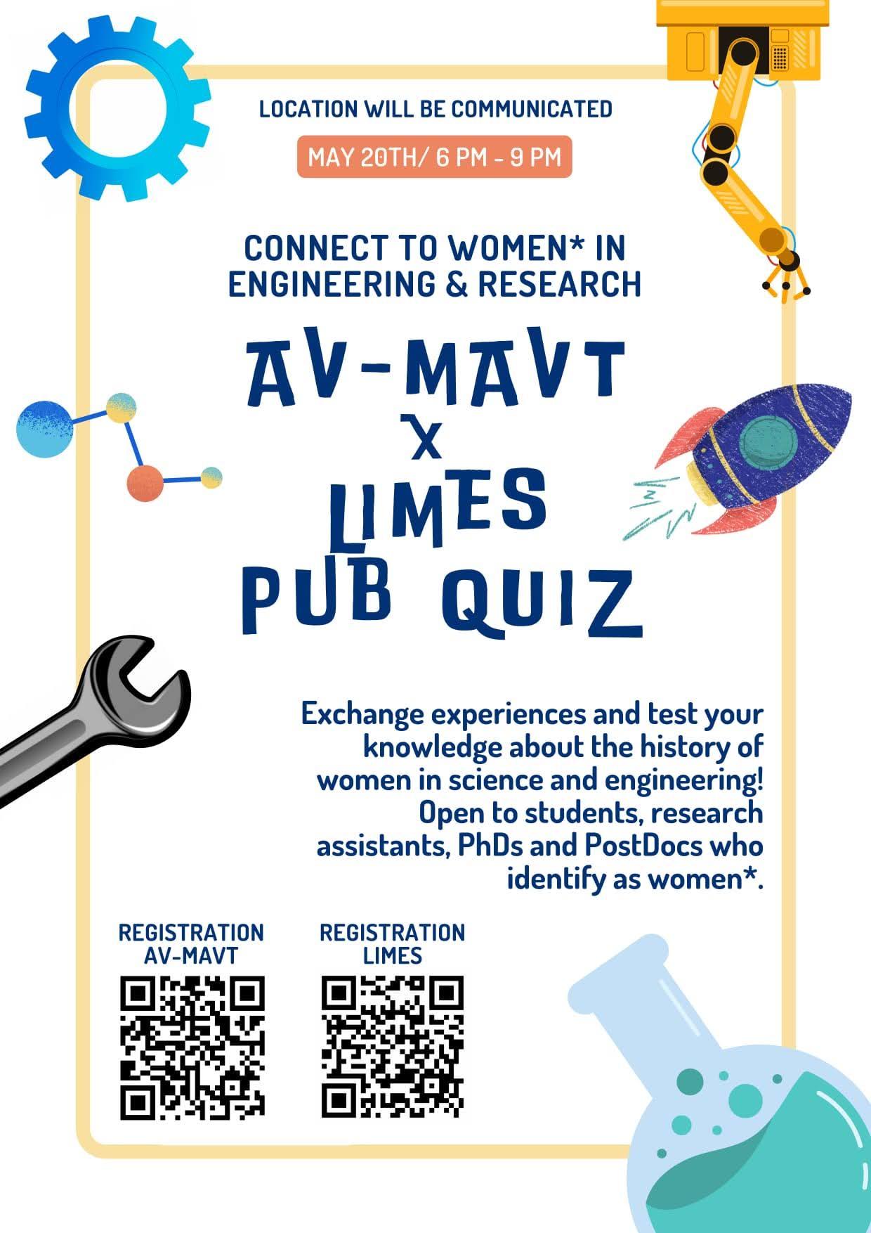 AV-MAVT x LIMES: Pub Quiz