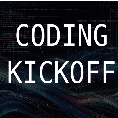 Coding kickoff